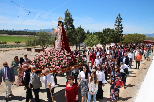 Misa, procesión y paella en Las Cañadas