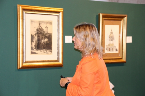 Inauguración de la exposición Pintores Murcianos del S. XX