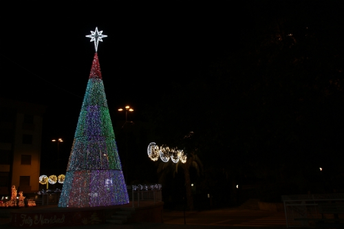 Árbol de Navidad plaza de la Constitución
