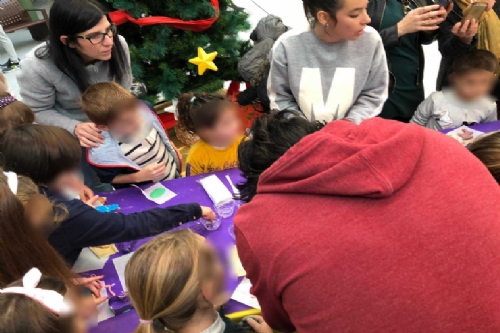Taller de cocina niños en plaza de abastos