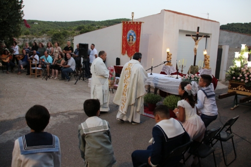 Misa, procesión y concierto en El Berro