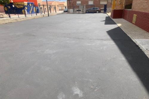 Instalación zona de juegos y sombra en el CEIP Ginés Díaz - San Cristóbal