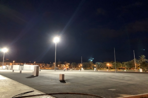 Iluminación nuevo recinto ferial Nueva Espuña
