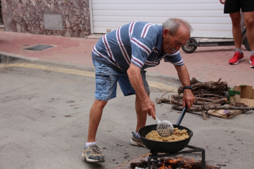 Concurso de migas en el Barrio