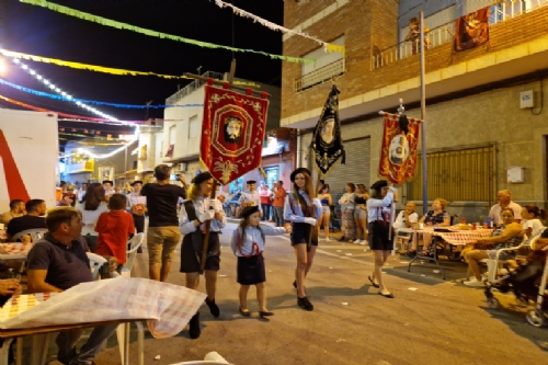 Misa, procesión y actuación de Maribel Castillo. Fiestas del Barrio 2022