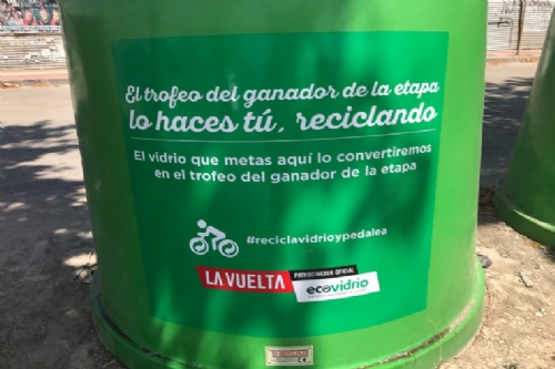 Contenedores Ecovidrio La Vuelta