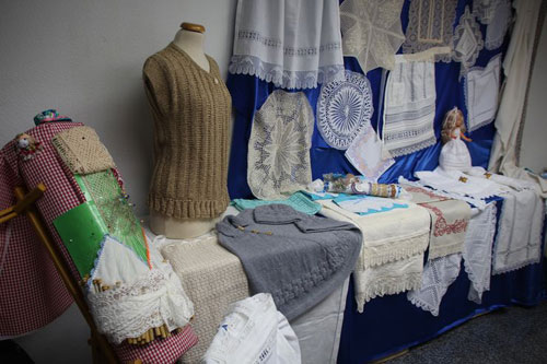 Inauguración exposición trabajos Asociación San Lázaro