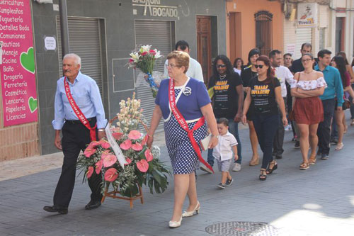 Ofrenda floral a la Patrona