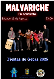 Ver foto 10 - MALVARICHE. CONCIERTO. SÁBADO 16 DE AGOSTO.