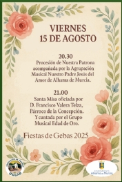 Ver foto 5 - PROCESIÓN PATRONA. VIERNES 15 DE AGOSTO. 21:00H